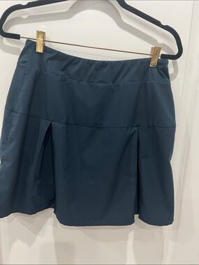 Lands' End Girls Navy Blue Skort